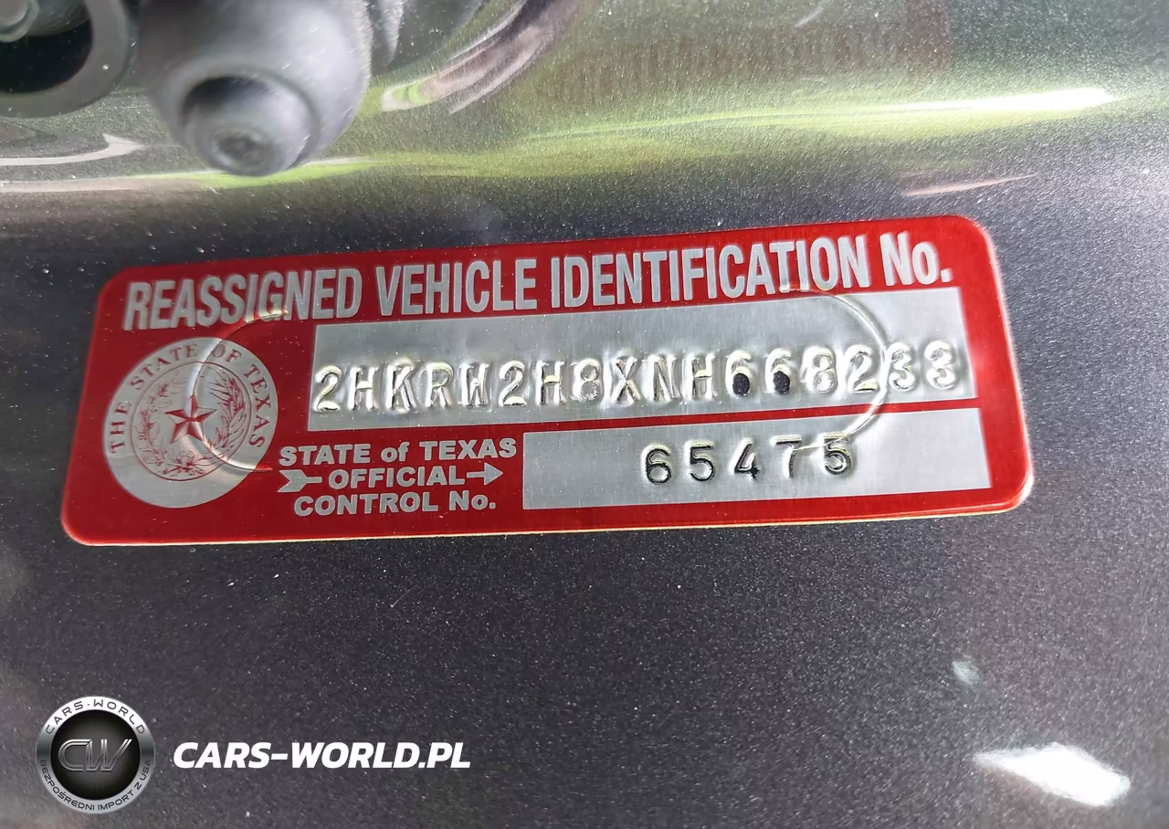 2022 Honda Cr-V Awd Ex-L VIN:2HKRW2H8XNH668233 - 9