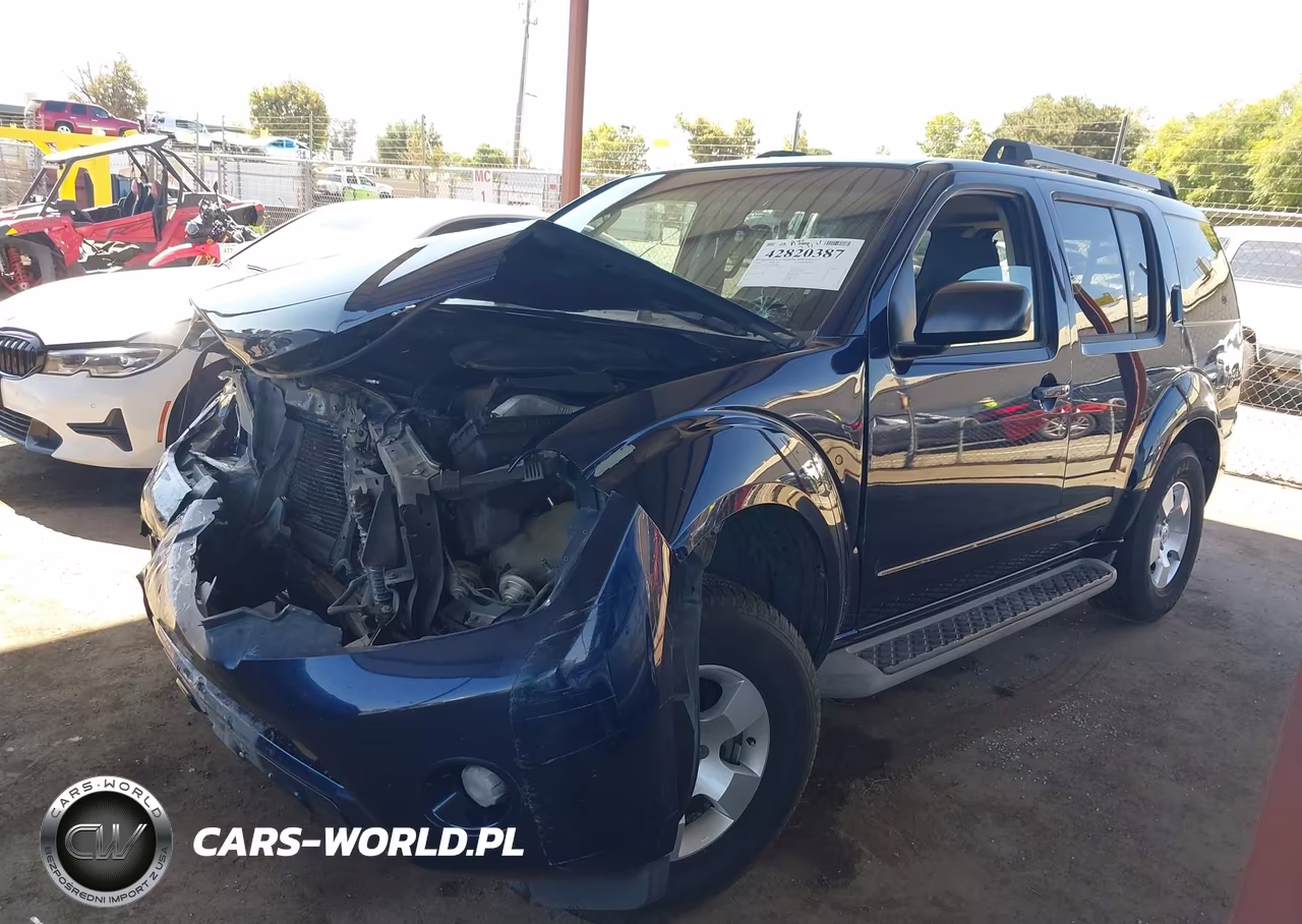 2008 Nissan Pathfinder S VIN:5N1AR18U68C648908 - 2