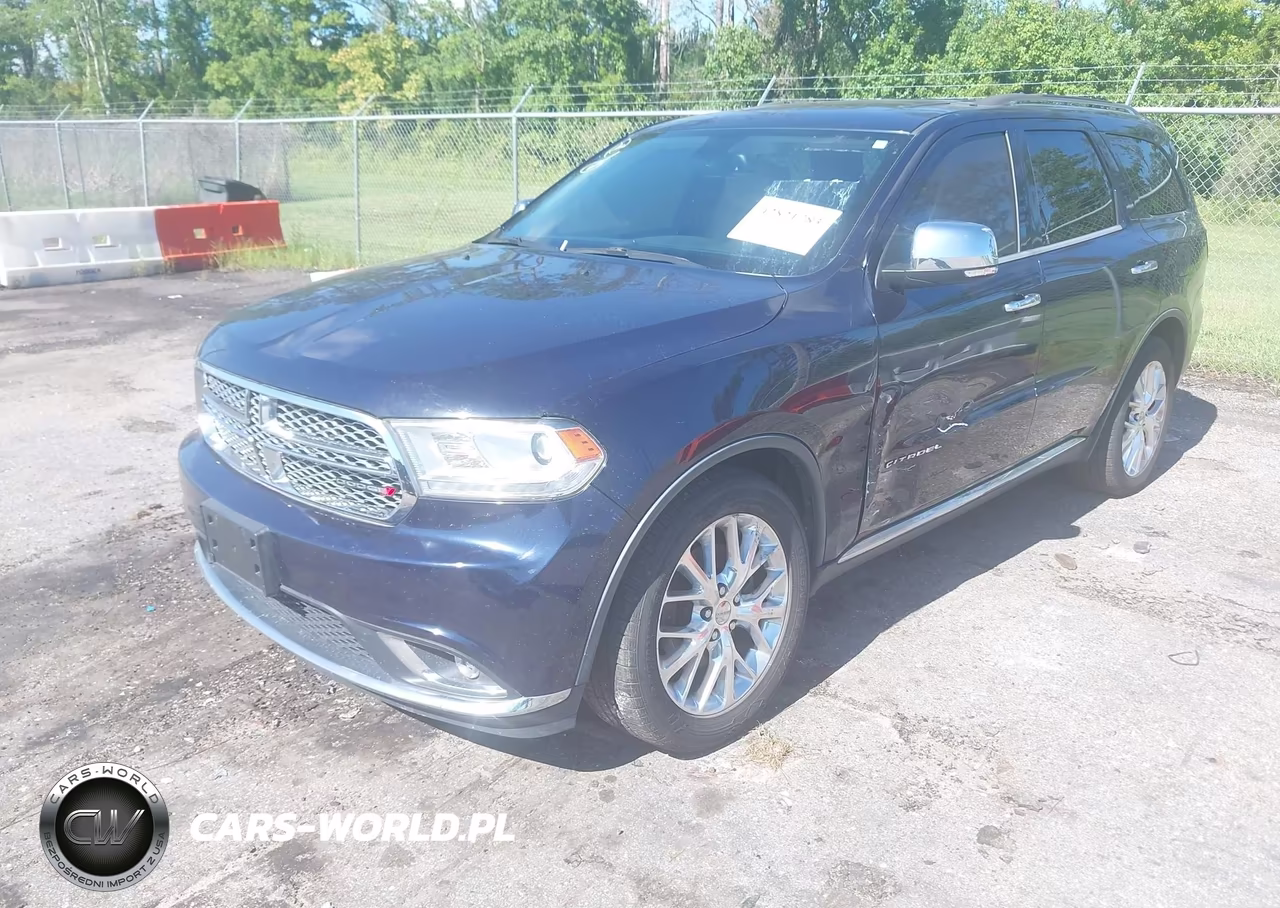 2014 Dodge Durango Citadel VIN:1C4RDHEG4EC520322 - 2