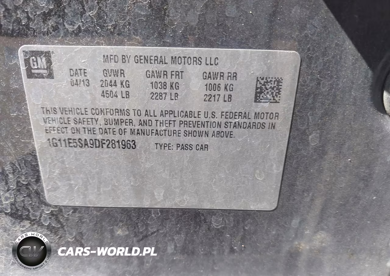 2013 Chevrolet Malibu 2Lt VIN:1G11E5SA9DF281963 - 9