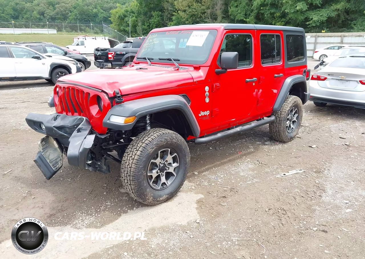 2019 Jeep Wrangler Unlimited Sport S 4X4 VIN:1C4HJXDGXKW586741 - 2