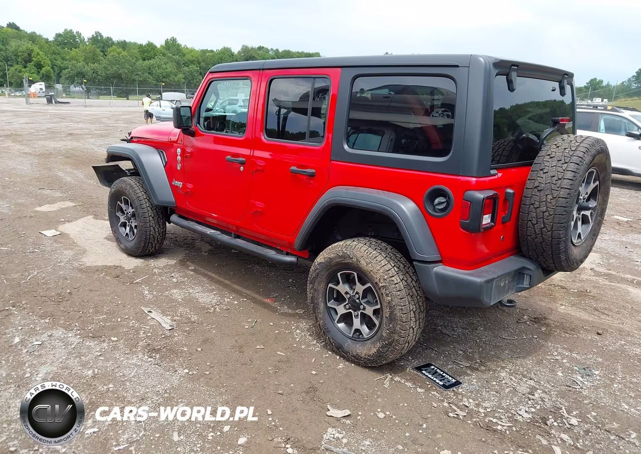 2019 Jeep Wrangler Unlimited Sport S 4X4 VIN:1C4HJXDGXKW586741 - 3