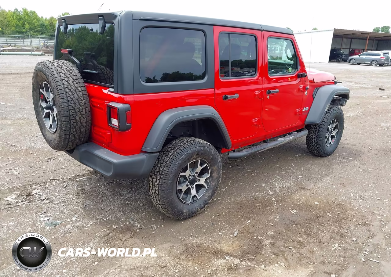 2019 Jeep Wrangler Unlimited Sport S 4X4 VIN:1C4HJXDGXKW586741 - 4