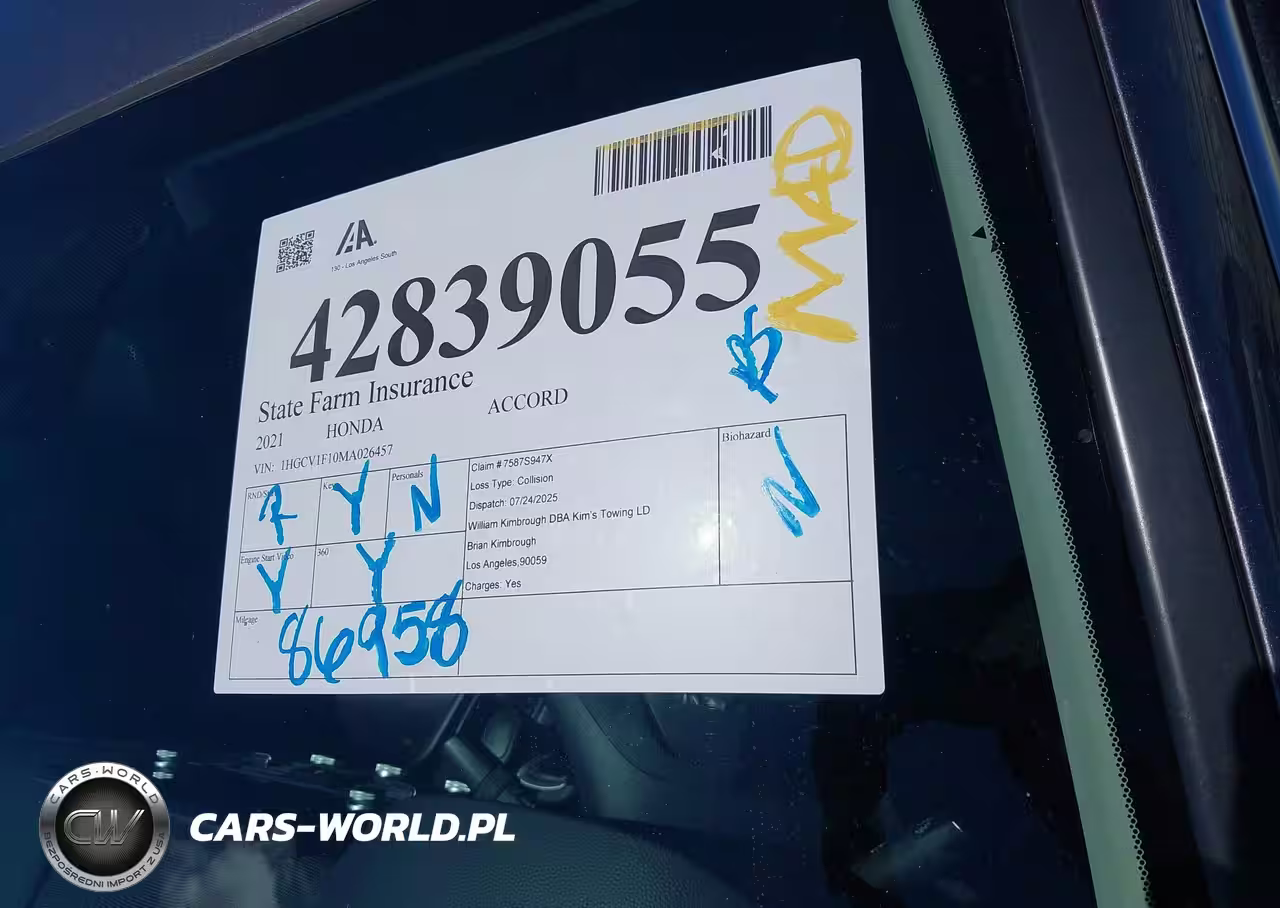 2021 Honda Accord Lx VIN:1HGCV1F10MA026457 - 18