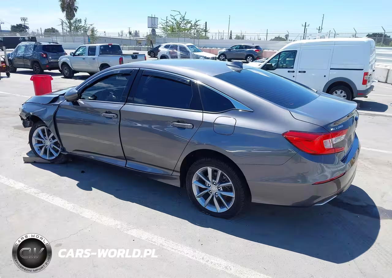 2021 Honda Accord Lx VIN:1HGCV1F10MA026457 - 3