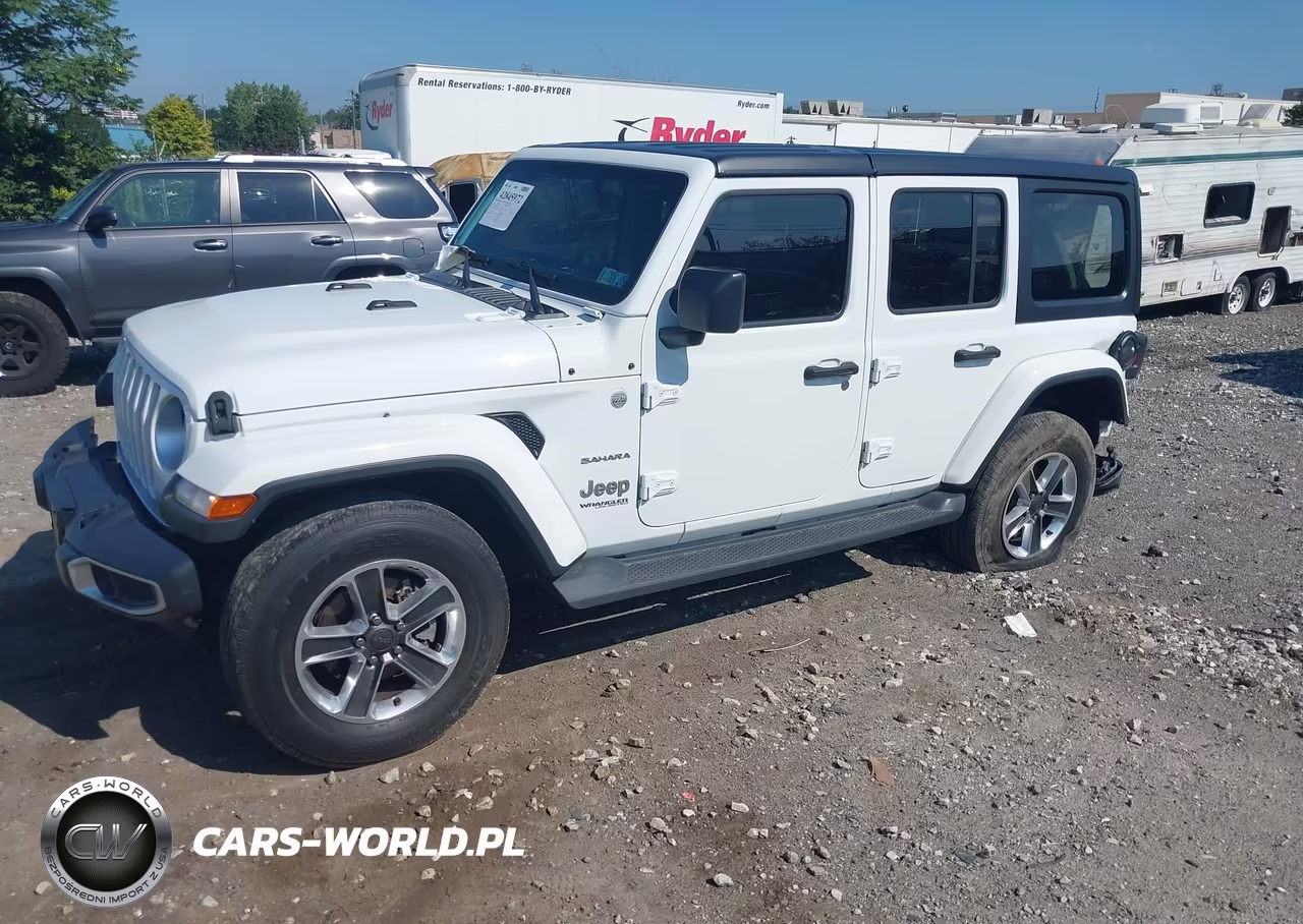 2020 Jeep Wrangler Unlimited Sahara 4X4 VIN:1C4HJXEN5LW339254 - 2