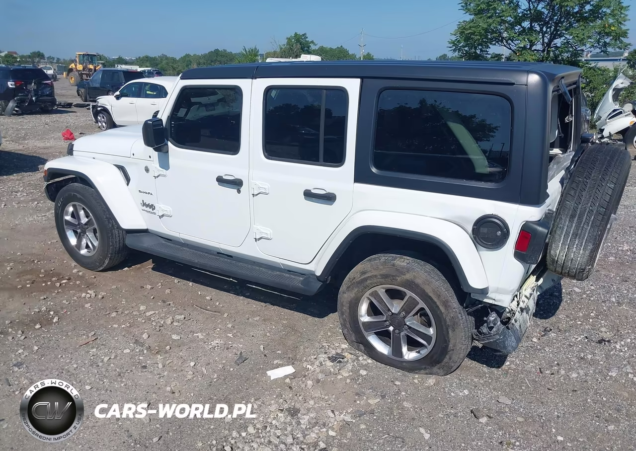 2020 Jeep Wrangler Unlimited Sahara 4X4 VIN:1C4HJXEN5LW339254 - 3