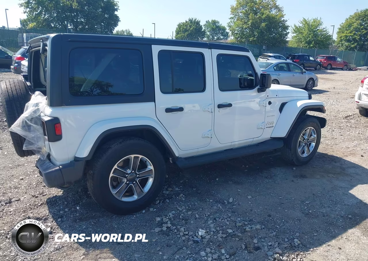 2020 Jeep Wrangler Unlimited Sahara 4X4 VIN:1C4HJXEN5LW339254 - 4