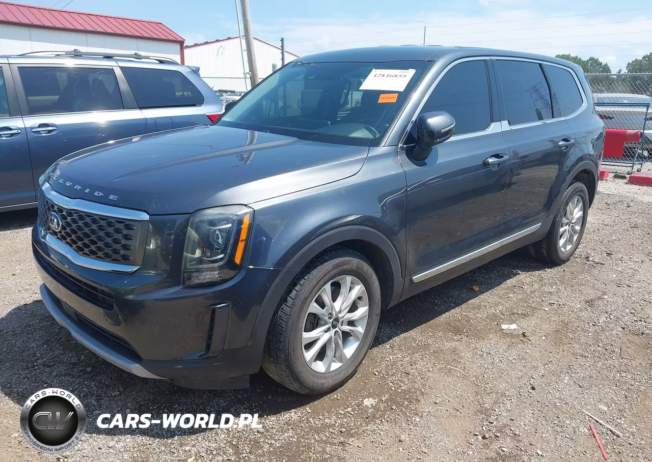 2020 Kia Telluride Lx VIN:5XYP24HC2LG016035 - 2