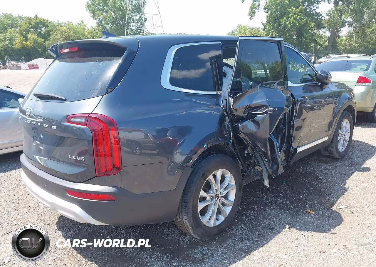 2020 Kia Telluride Lx VIN:5XYP24HC2LG016035 - 4