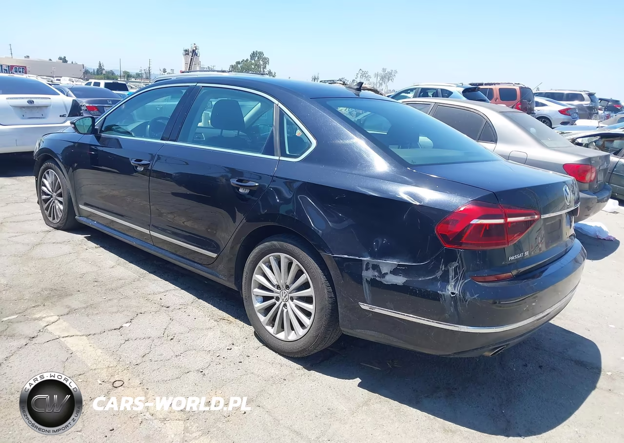 2017 Volkswagen Passat 1.8T Se VIN:1VWBT7A31HC017849 - 3