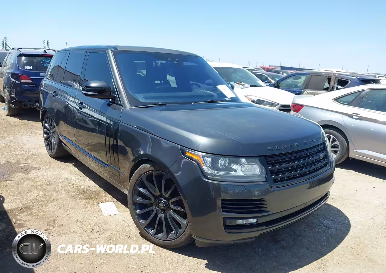 2017 Land Rover Range Rover 5.0L V8 Supercharged