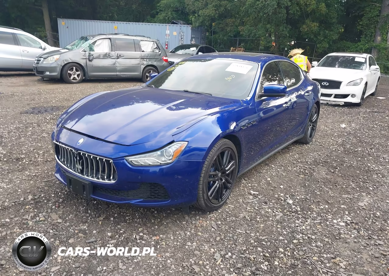 2014 Maserati Ghibli S Q4 VIN:ZAM57RTA3E1097718 - 2