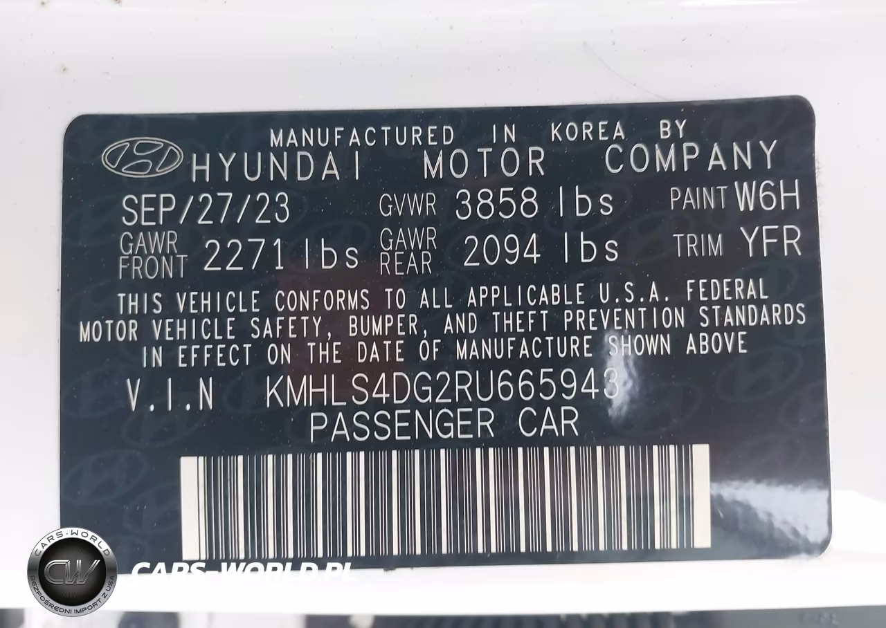 2024 Hyundai Elantra Sel VIN:KMHLS4DG2RU665943 - 9