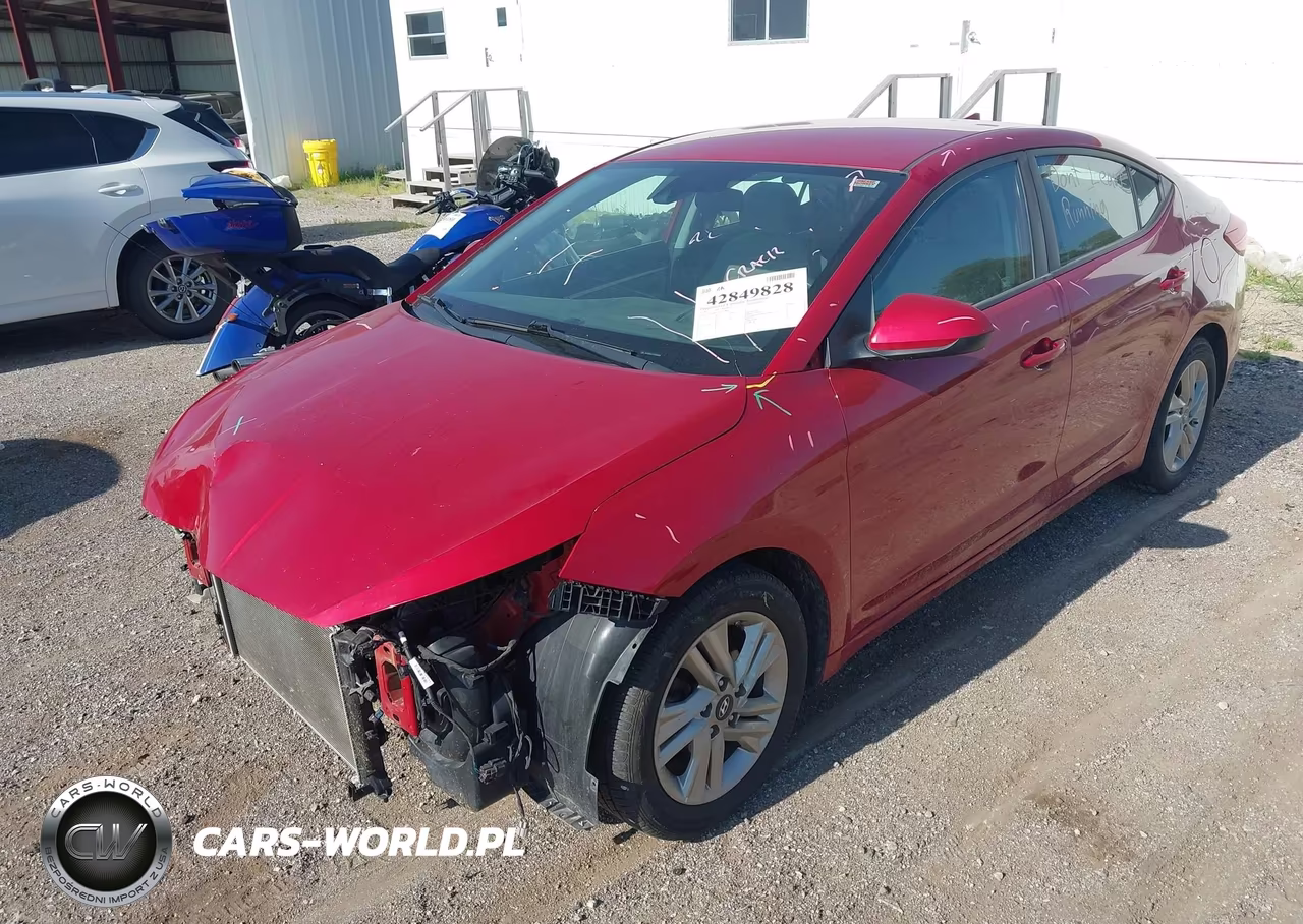 2020 Hyundai Elantra Sel VIN:5NPD84LF7LH508880 - 2