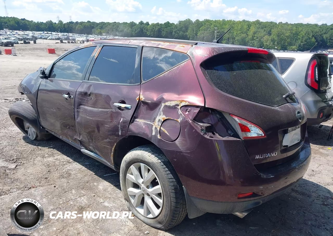 2014 Nissan Murano Le-S-Sl-Sv VIN:JN8AZ1MU0EW407998 - 3