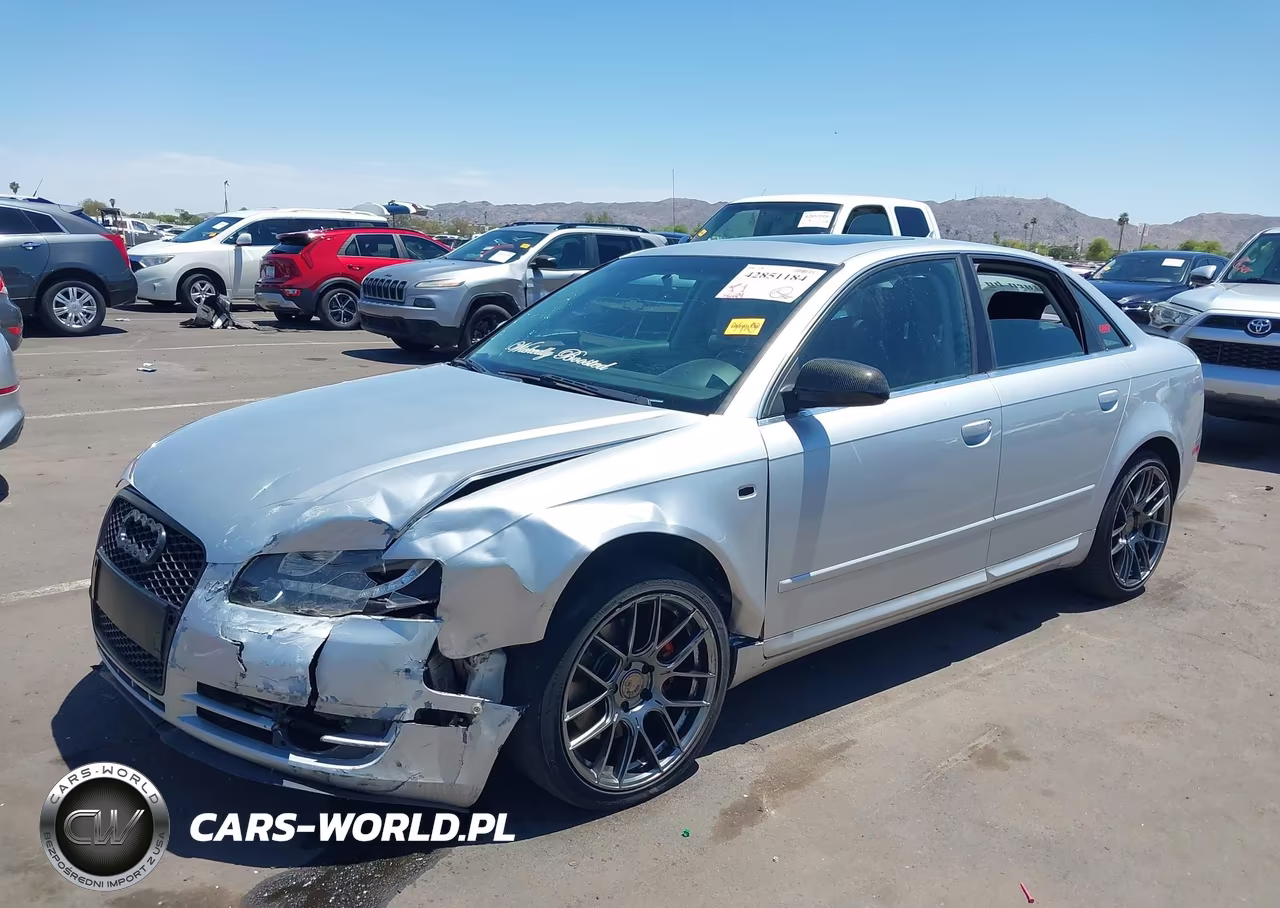 2008 Audi A4 2.0T VIN:WAUDF78E58A049268 - 2