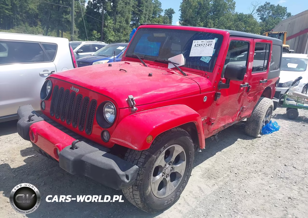 2016 Jeep Wrangler Unlimited Sahara VIN:1C4BJWEG9GL117292 - 2