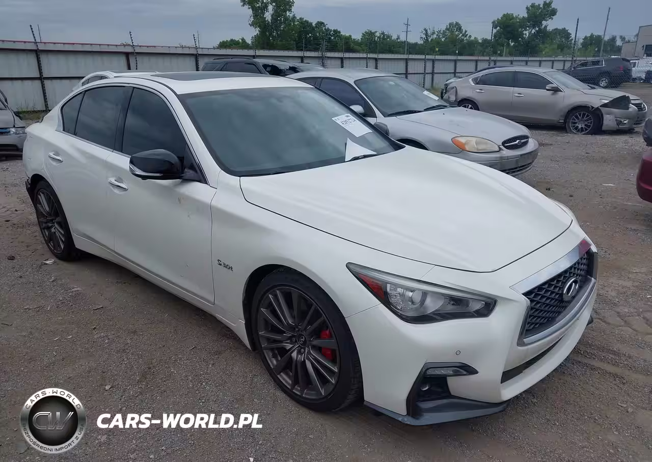 2019 Infiniti Q50 3.0T Red Sport 400