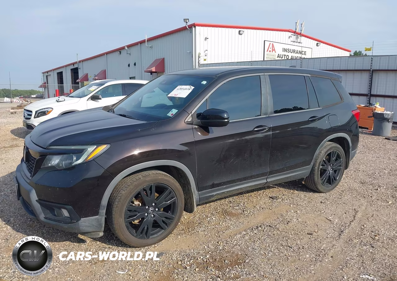2019 Honda Passport Sport VIN:5FNYF7H23KB007125 - 2