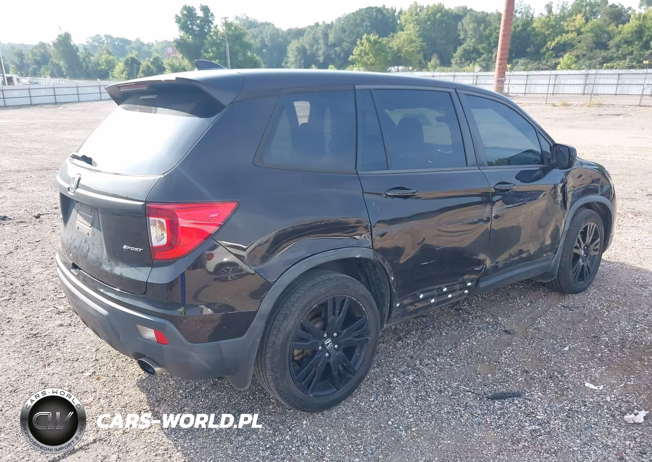 2019 Honda Passport Sport VIN:5FNYF7H23KB007125 - 4