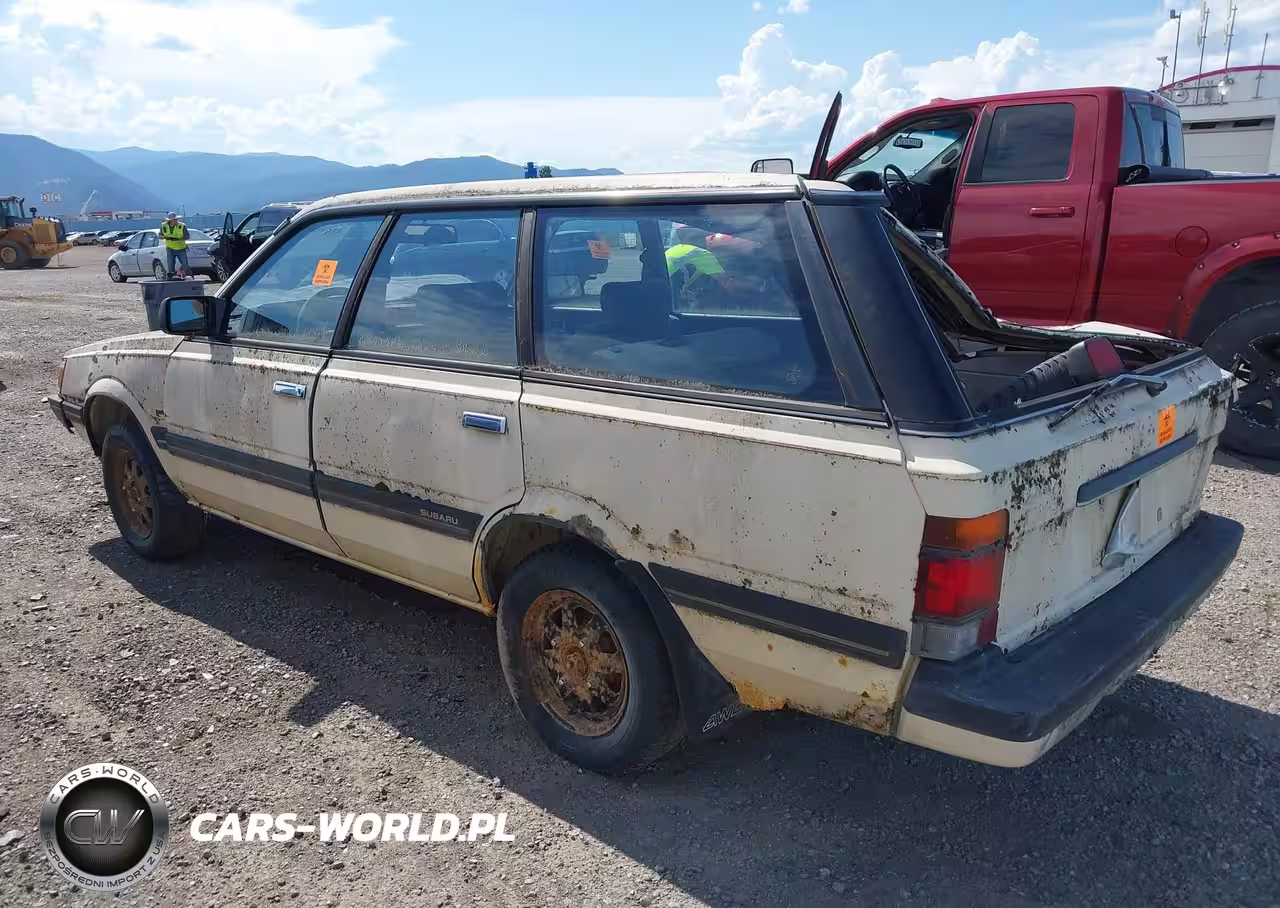 1987 Subaru Gl 4Wd VIN:JF2AN53B1HE451969 - 3