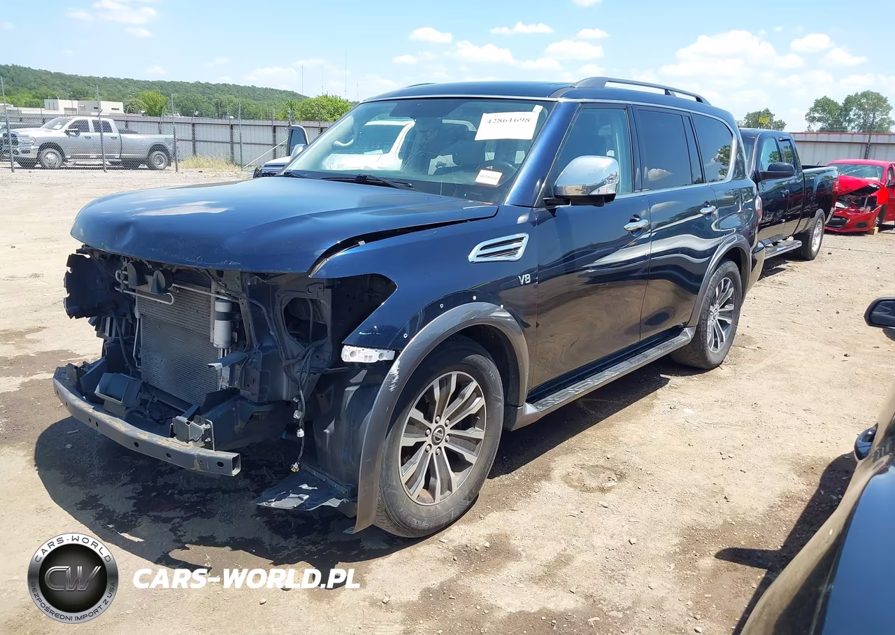 2020 Nissan Armada Sl 4Wd VIN:JN8AY2NC8L9615055 - 2