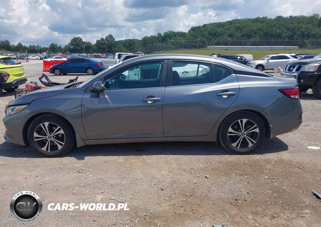 2021 Nissan Sentra Sv Xtronic Cvt VIN:3N1AB8CV8MY222126 - 14