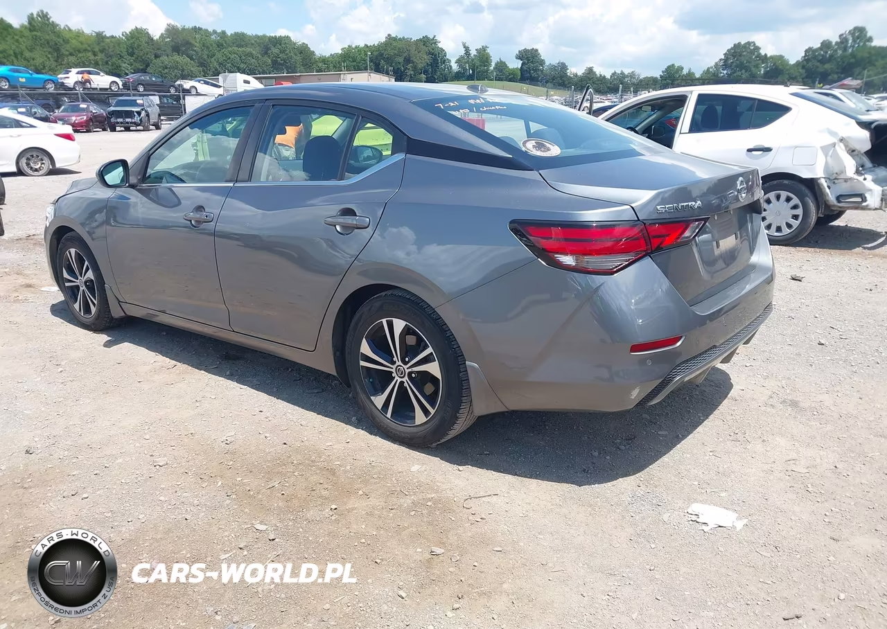 2021 Nissan Sentra Sv Xtronic Cvt VIN:3N1AB8CV8MY222126 - 3