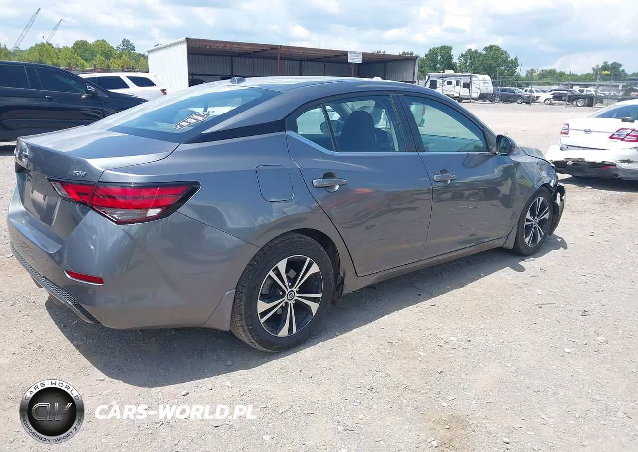 2021 Nissan Sentra Sv Xtronic Cvt VIN:3N1AB8CV8MY222126 - 4