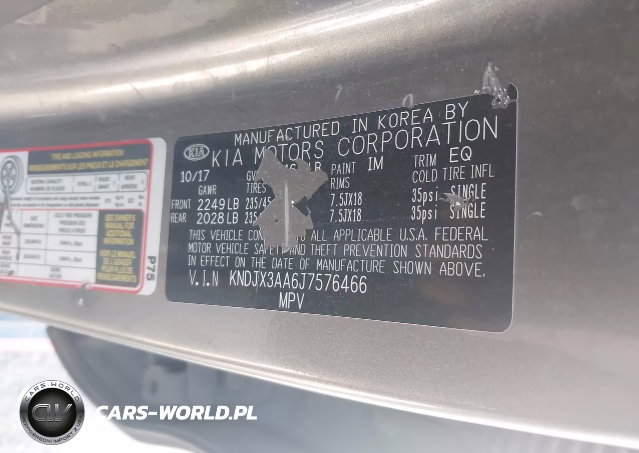 2018 Kia Soul ! VIN:KNDJX3AA6J7576466 - 9