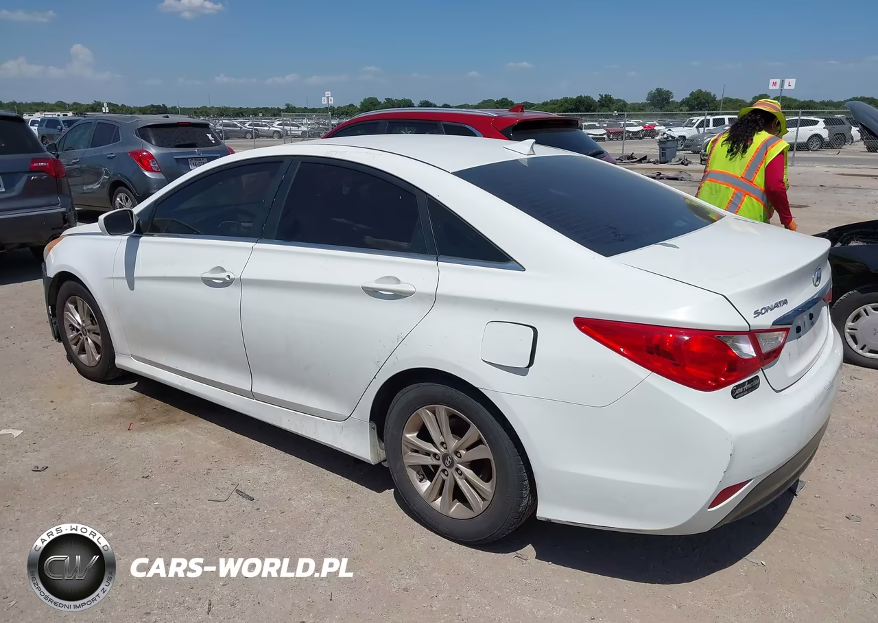 2014 Hyundai Sonata Gls VIN:5NPEB4AC8EH871691 - 3