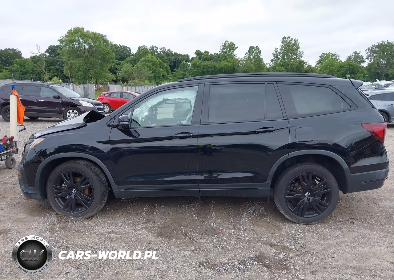 2021 Honda Pilot Awd Black Edition VIN:5FNYF6H71MB025745 - 13
