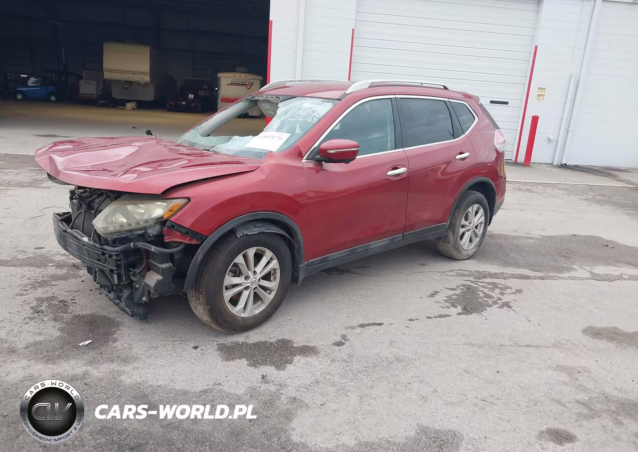 2014 Nissan Rogue Sv VIN:5N1AT2MT2EC838480 - 2