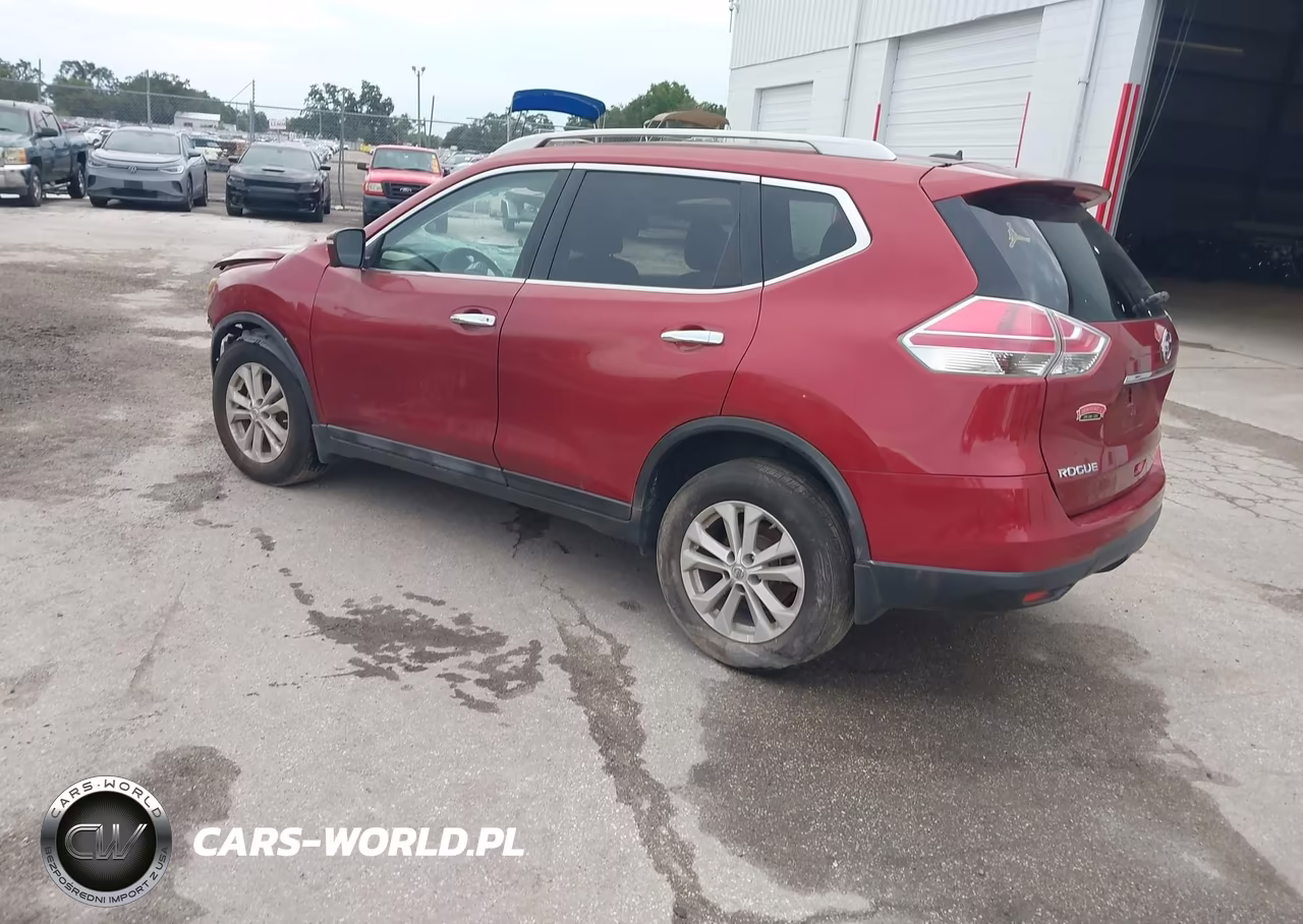 2014 Nissan Rogue Sv VIN:5N1AT2MT2EC838480 - 3