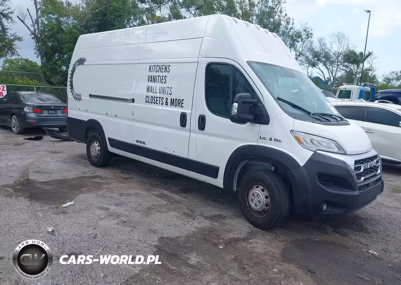 2023 Ram Promaster 3500 Cargo Van Super High Roof 159 Wb Ext