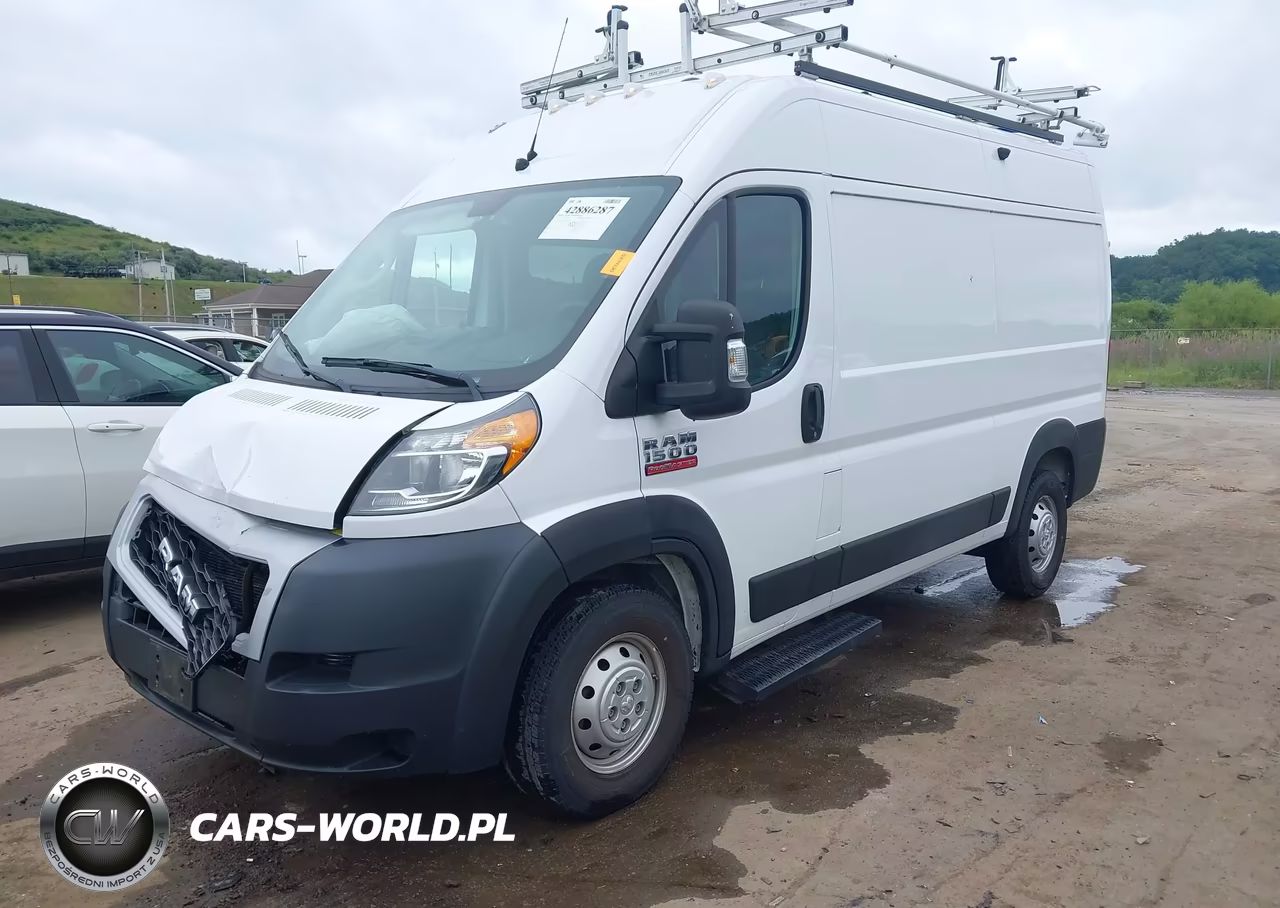 2021 Ram Promaster 1500 High Roof 136 Wb VIN:3C6LRVBG8ME515567 - 2