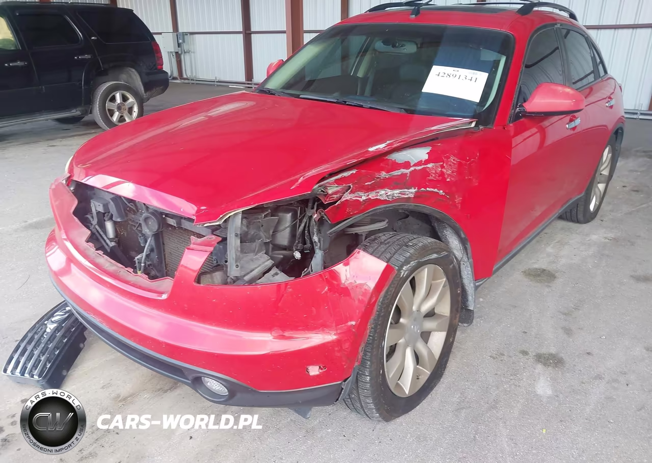 2003 Infiniti Fx35 VIN:JNRAS08U53X001825 - 6