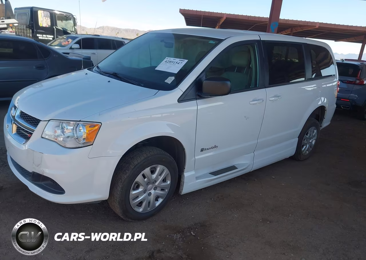 2018 Dodge Grand Caravan Se VIN:2C7WDGBG9JR231510 - 2