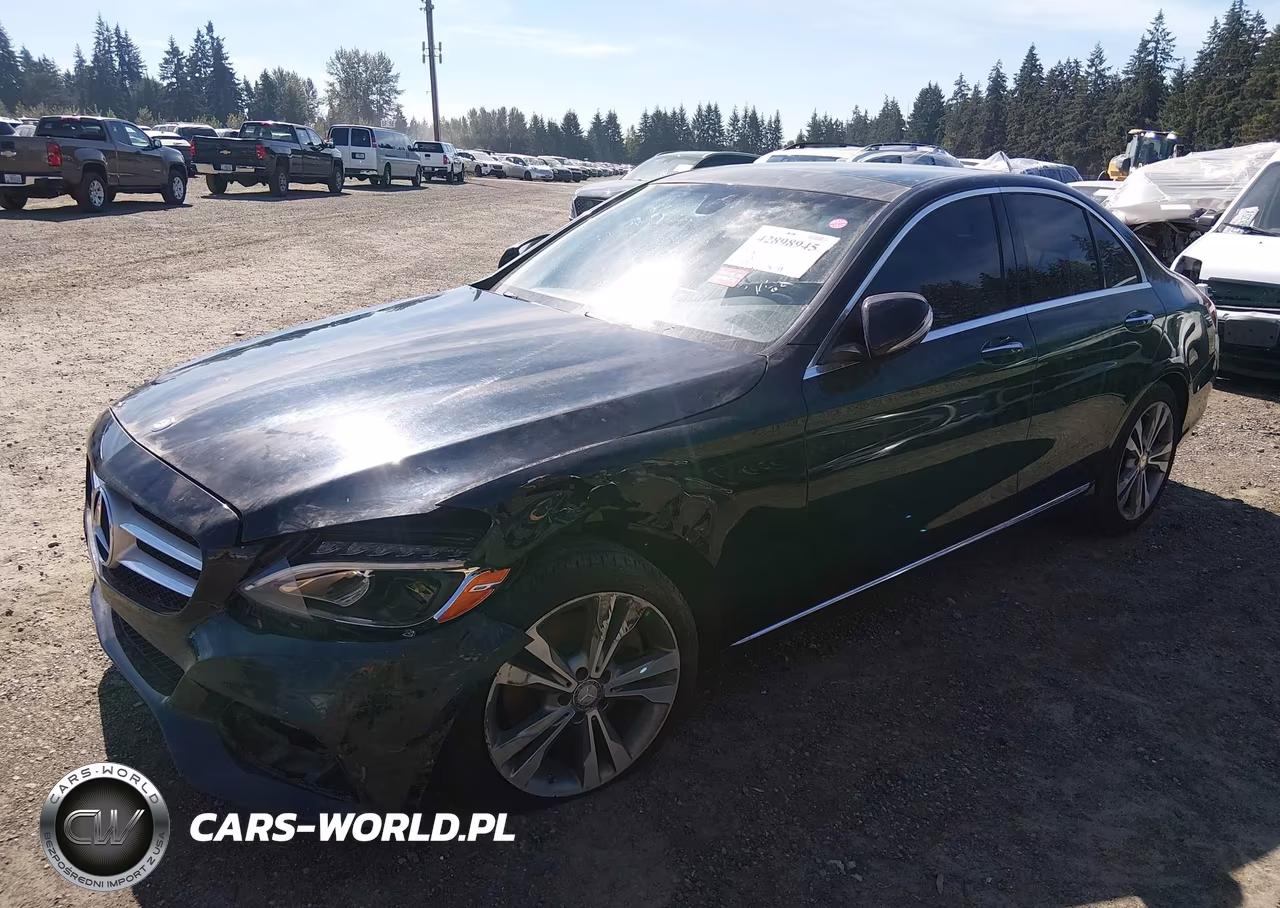 2015 Mercedes-Benz C 300 4Matic VIN:55SWF4KB0FU007411 - 2