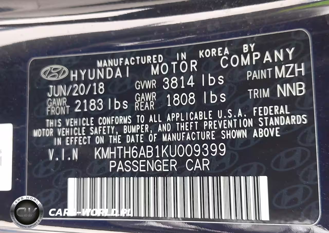 2019 Hyundai Veloster Turbo R-Spec VIN:KMHTH6AB1KU009399 - 9