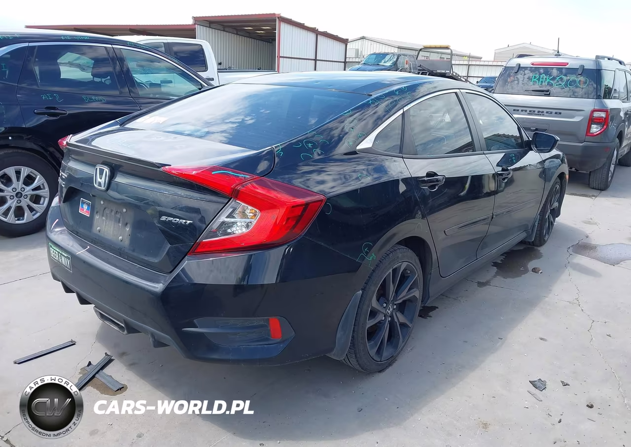 2019 Honda Civic Sport VIN:19XFC2F88KE047538 - 4