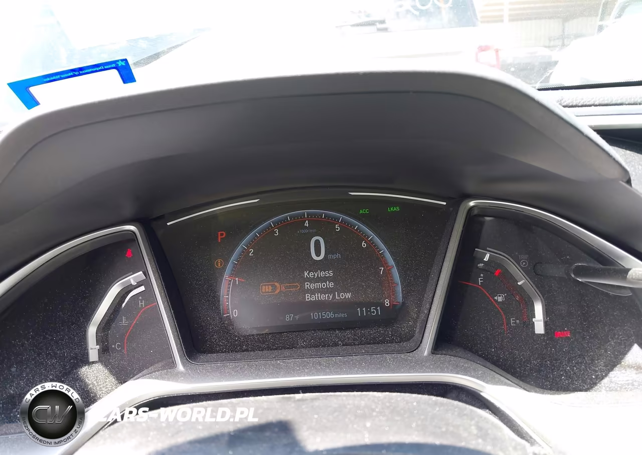 2019 Honda Civic Sport VIN:19XFC2F88KE047538 - 7
