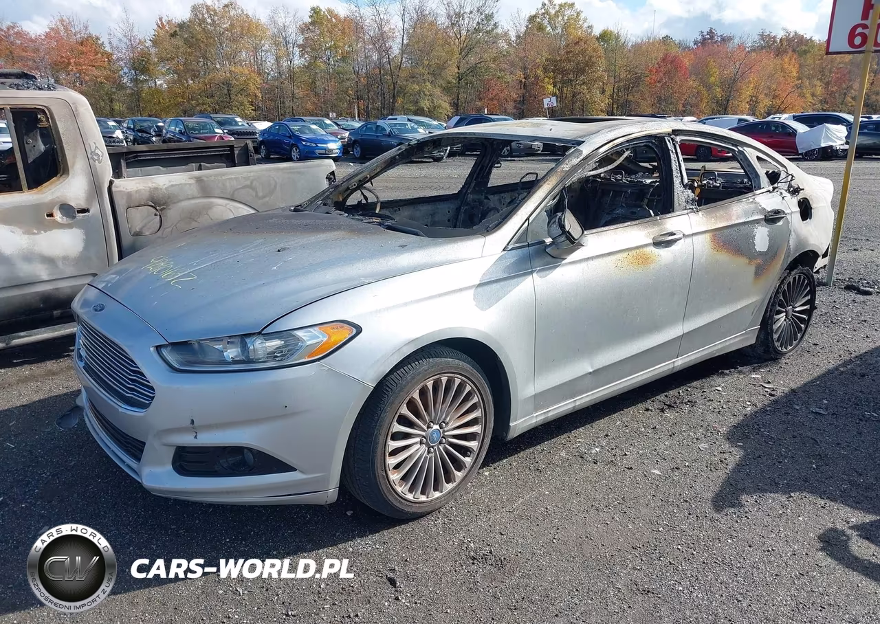 2014 Ford Fusion Titanium VIN:3FA6P0D96ER210372 - 2