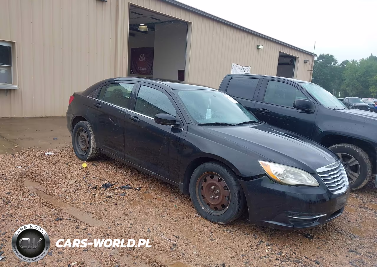 2012 Chrysler 200 Lx VIN:1C3CCBAB2CN222552 - 1