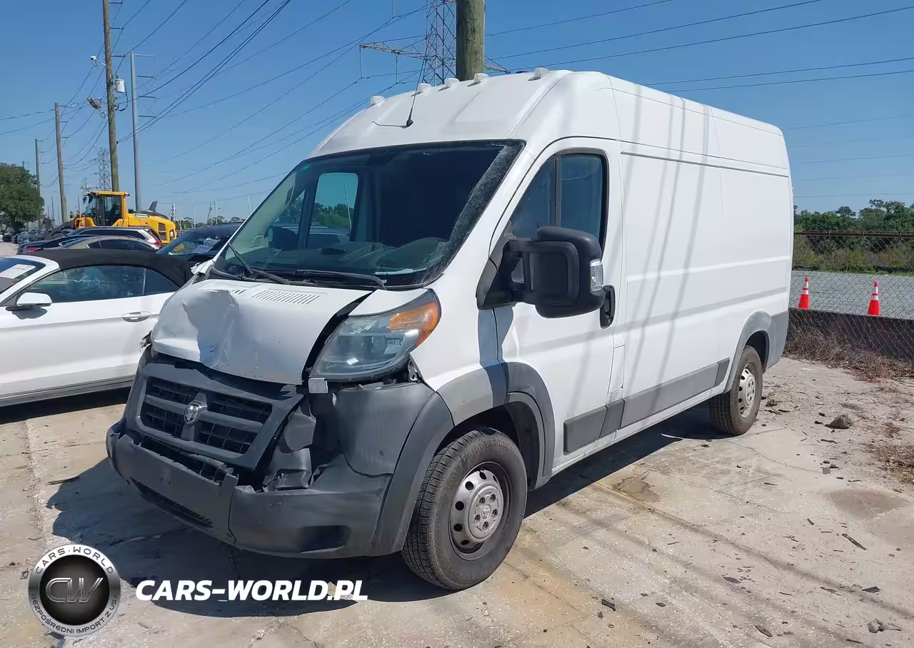 2016 Ram Promaster 2500 High Roof VIN:3C6TRVCG9GE107680 - 2