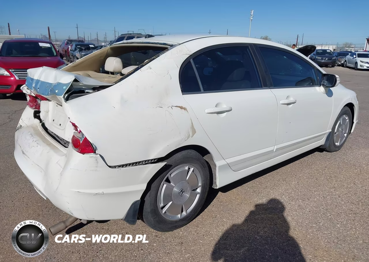 2008 Honda Civic Hybrid VIN:JHMFA36228S013798 - 4