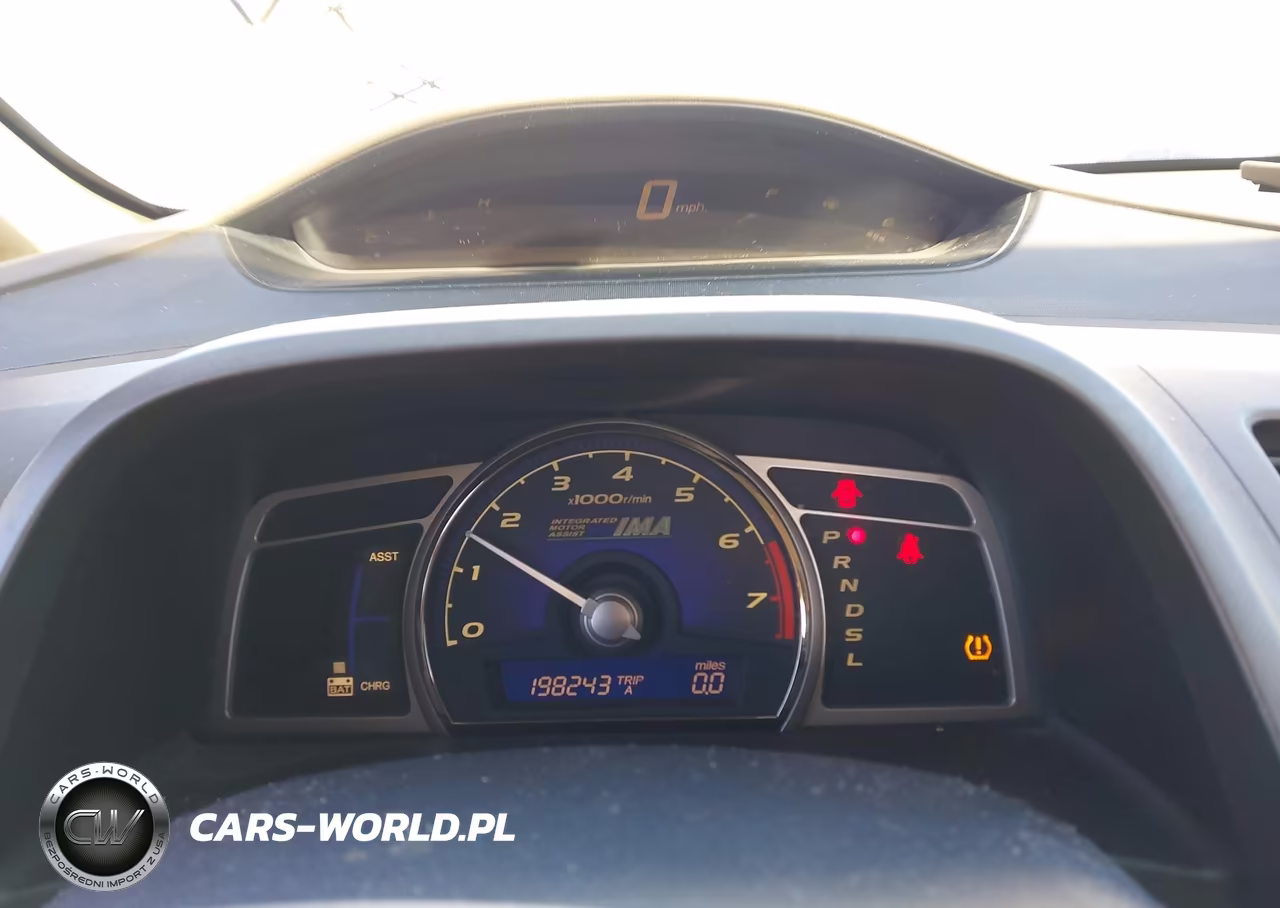 2008 Honda Civic Hybrid VIN:JHMFA36228S013798 - 7
