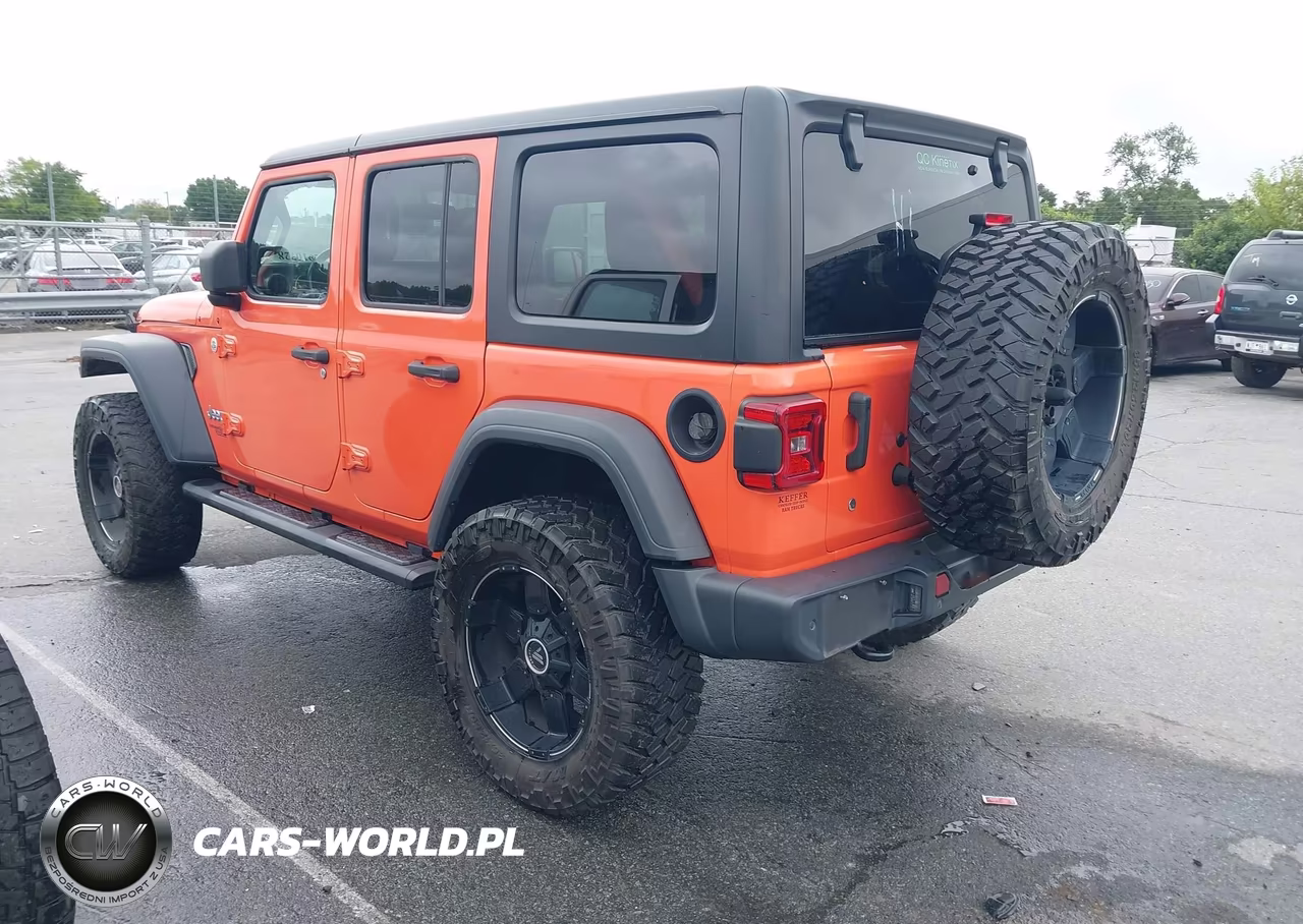 2018 Jeep Wrangler Unlimited Sport S 4X4 VIN:1C4HJXDG1JW278260 - 3