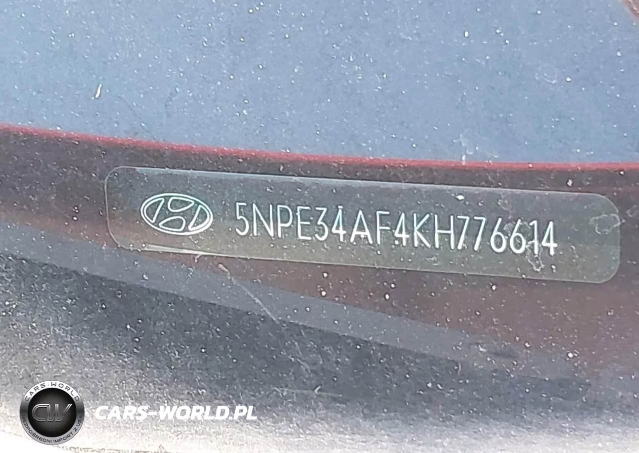 2019 Hyundai Sonata Sel VIN:5NPE34AF4KH776614 - 9